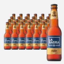 La Sagra Tostada 0,0 – 24 X 0,33 l Einwegflaschen